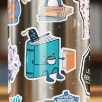 Sticker | Libro lector