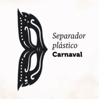 Separador plástico | Carnaval