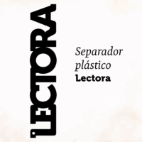 Separador plástico | Lectora