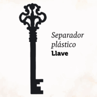 Separador plástico | Llave