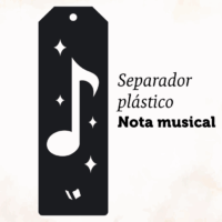 Separador plástico | Nota musical