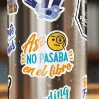 Sticker | Así no pasaba en el libro