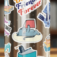 Sticker | Gato Lector