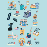 Frazada | Doodles literarios