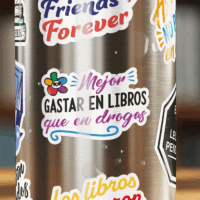 Sticker | Mejor gastar en libros que en drogas