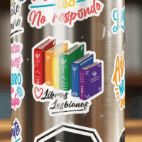 Sticker | Libros lesbianos