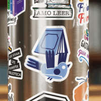 Sticker | Pajarito lector