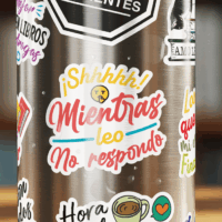Sticker | ¡Shhhhh! Mientras leo no respondo